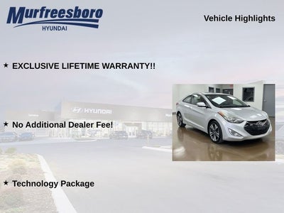 2013 Hyundai ELANTRA SE