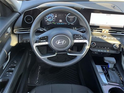 2024 Hyundai ELANTRA HYBRID Blue