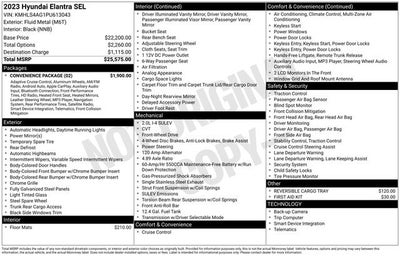 2023 Hyundai ELANTRA SEL