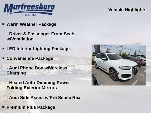2019 Audi Q7 55 Premium Plus quattro
