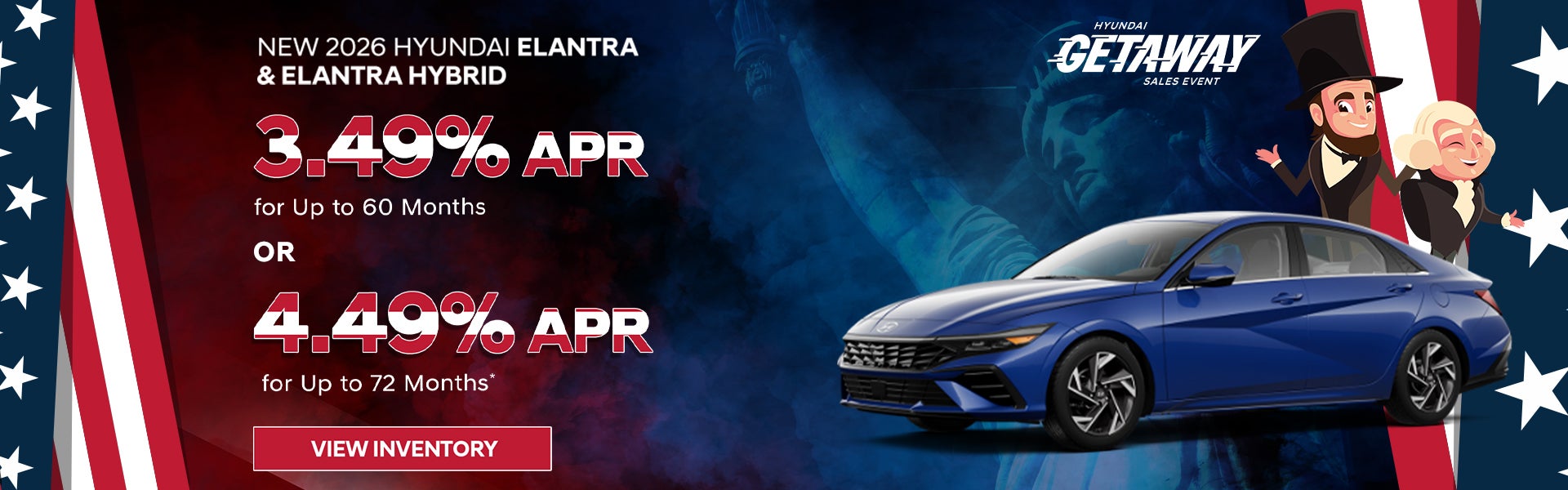 3.49% APR or 4.49% APR – 2026 Elantra – Murfreesboro