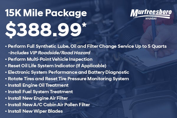 15K Mile Package