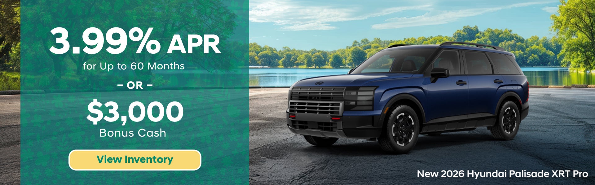 New 2026 Hyundai Palisade XRT Pro