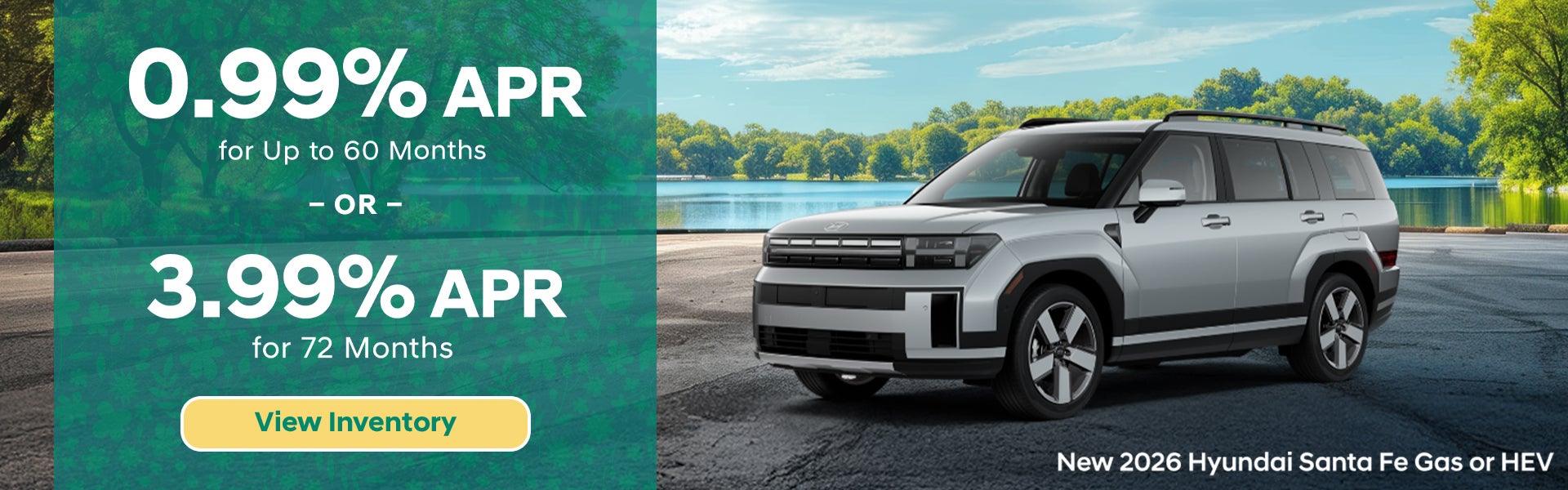 New 2026 Hyundai Santa Fe Gas or HEV