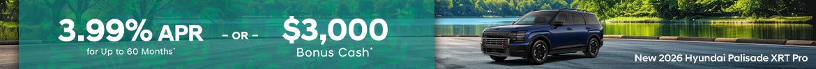 New 2026 Hyundai Palisade XRT Pro